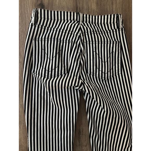 Show Me Your Mumu Berkeley Striped Flare Bellbottom Jeans Women's Size 29 - Picture 8 of 9